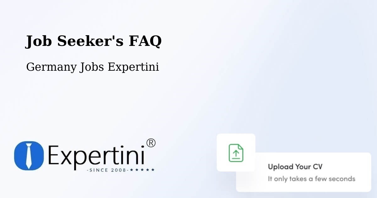 Job Seeker FAQ – Waldkirch - Germany Jobs Expertini